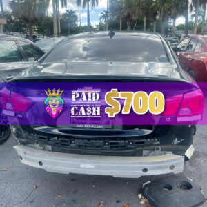 Paid $700 Cash - We Buy Junk Cars For Cash - Want To Sell Your Car - THI Towing and Services Inc - Broward County Florida - #thitowing - #doxidonut -